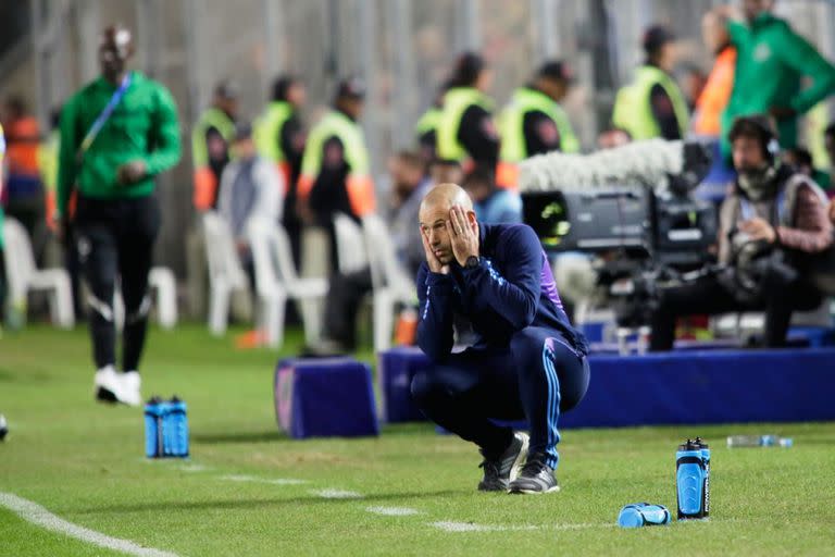 Javier Mascherano decidió ser quien dé explicaciones de la derrota, y ninguno de los jugadores hizo declaraciones al final del encuentro