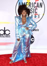 <p>Amara La Negra attends the 2018 American Music Awards at Microsoft Theater on October 9, 2018 in Los Angeles, California. (Photo by John Shearer/Getty Images For dcp) </p>