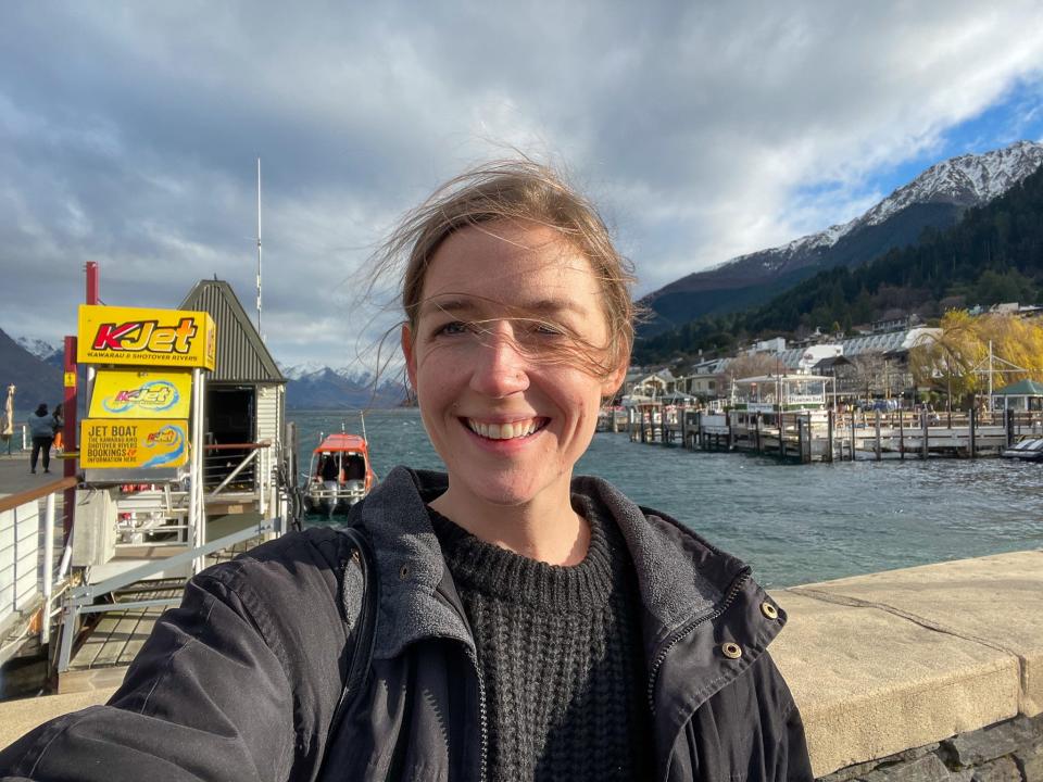 The author in Queenstown, New Zealand.