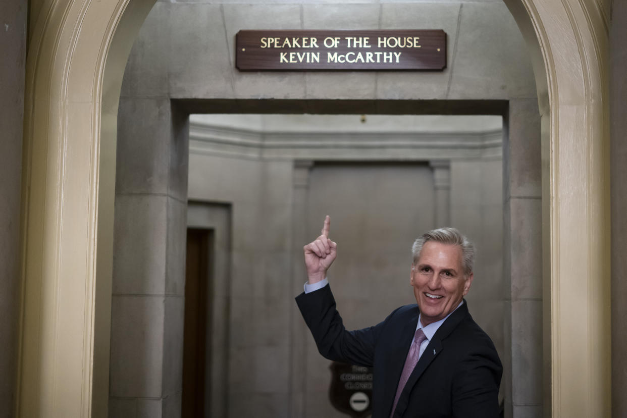 House Speaker Kevin McCarthy of Calif.