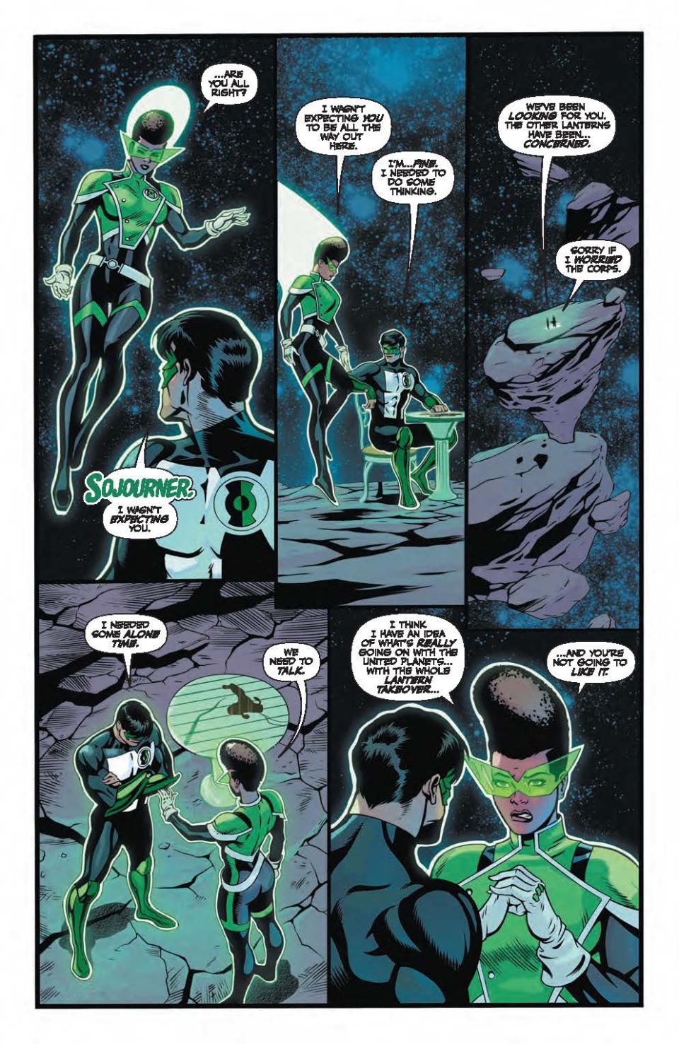 Art from Green Lantern #8