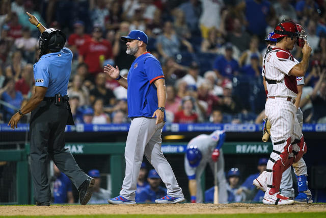 Nick Castellanos boils over about question about being booed during  Phillies' loss to Cubs in 10 innings – The Morning Call