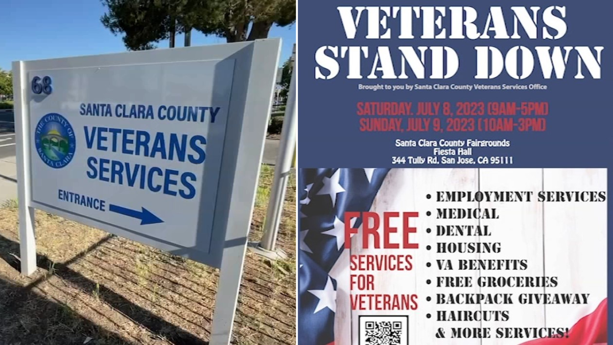 First Veterans 'Stand Down' event happening in Santa Clara County