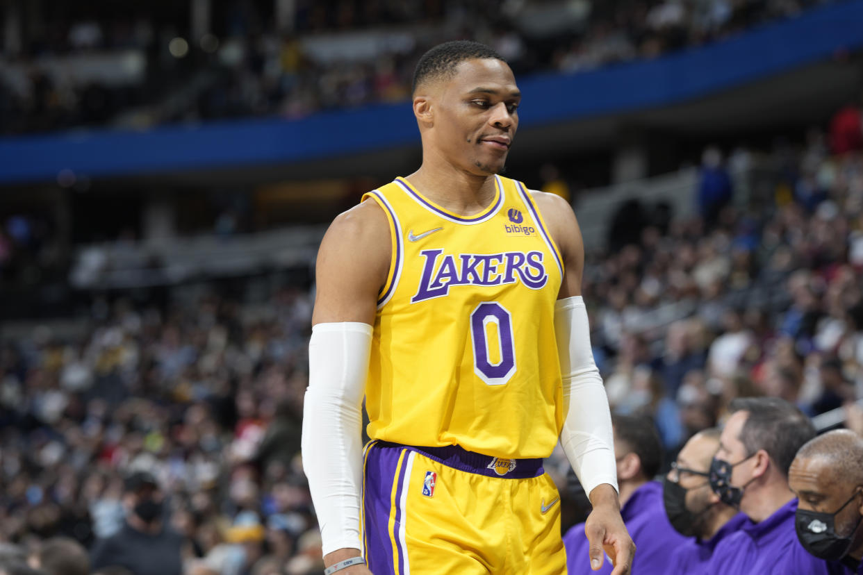 Los Angeles Lakers guard Russell Westbrook