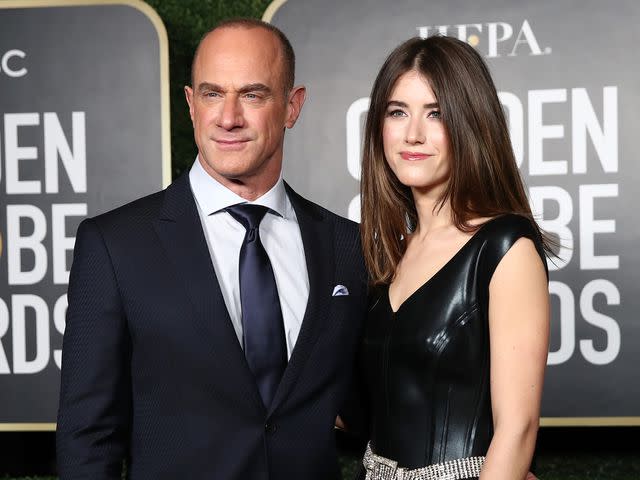 Cindy Ord/NBCUniversal/NBCU Photo Bank/Getty Christopher Meloni and his daughter Sophia Eva Pietra Meloni attend the 78th Annual Golden Globe Awards held at The Rainbow Room and broadcast on February 28, 2021 in New York, New York