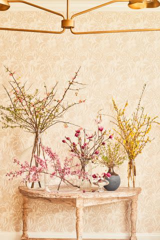 <p>photographs by ROBBIE CAPONETTO; Styling by Buffy Hargett Miller</p> The stems make a wonderful display even after the flowers have run their course.