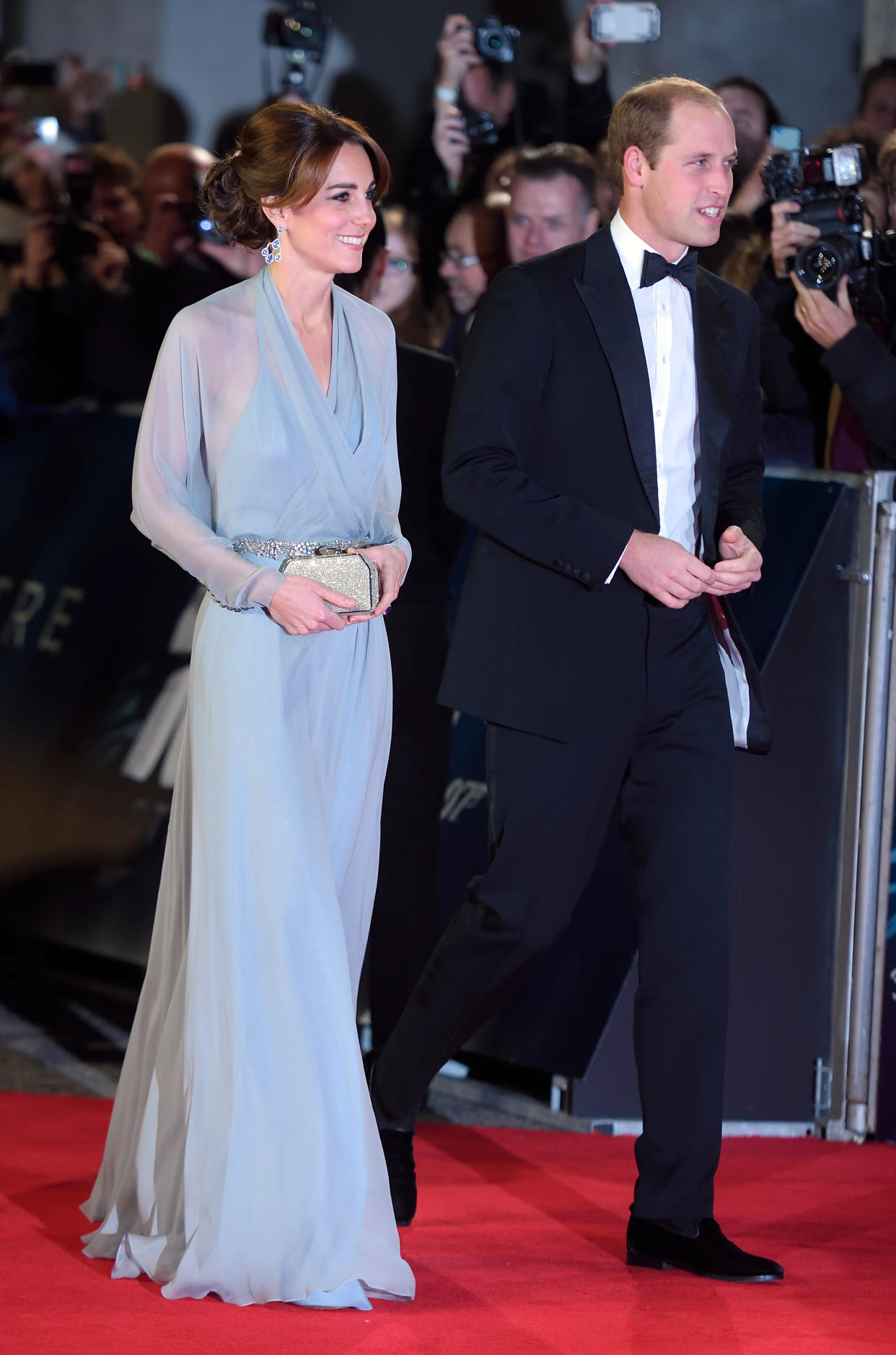 Kate Middleton and Prince William attend 'Spectre' film premiere