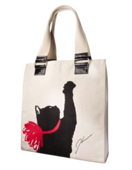 The Jason Wu cat print tote was one of the first items to sell out.