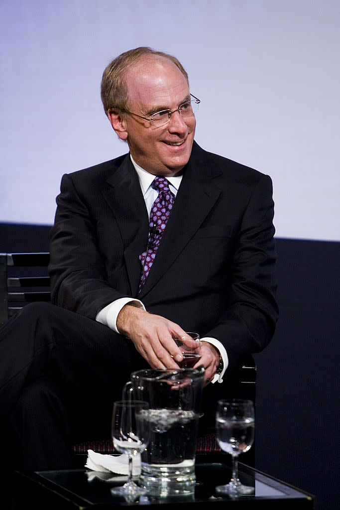 <p>No. 20: University of California, Los Angeles<br>Known UHNW alumni: 235<br>Combined wealth: $63 billion<br>Former grad CEO of BlackRock Larry Fink is seen here.<br>(Photo by Mat Szwajkos/Getty Images) </p>