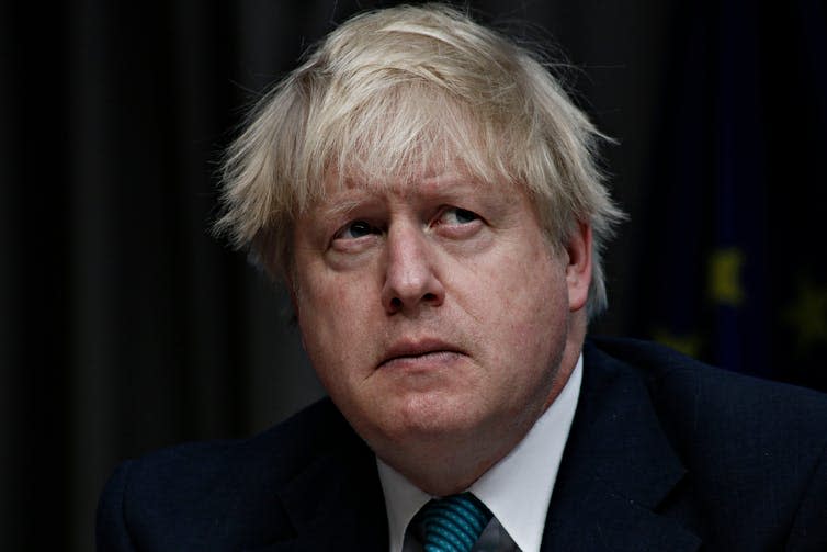 <span class="caption">Johnson has been running for the leadership for some time …</span> <span class="attribution"><span class="source">Shutterstock</span></span>