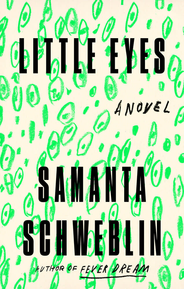 In Samanta Schweblin's new novel, people can own stuffed animals called "kentukis" &mdash; which have cameras for eyes, wheels for feet and are connected to a global server &mdash; that can let them "voyeuristically spend time in someone else's life." We're creeped out already. <br /><br />You can read more about this book on <a href="https://fave.co/3mPG9mQ" target="_blank" rel="noopener noreferrer">Goodreads</a> and find it for $24 at <a href="https://fave.co/33WXEJ7" target="_blank" rel="noopener noreferrer">Bookshop</a>. It&rsquo;s also available at <a href="https://amzn.to/33XhvrS" target="_blank" rel="noopener noreferrer">Amazon</a>.