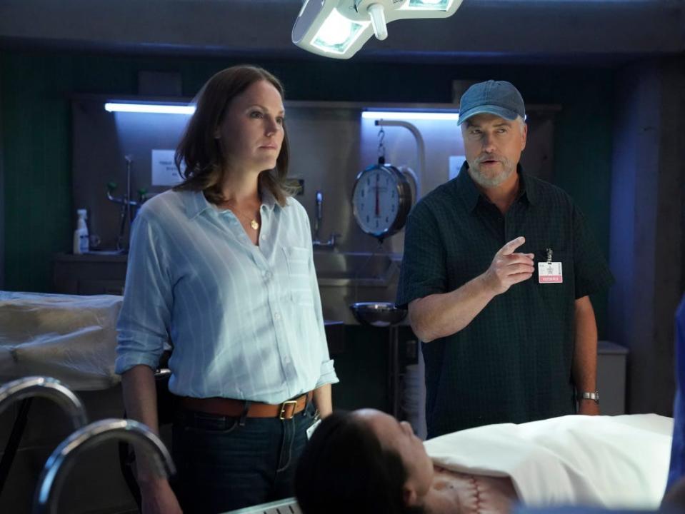 Jorja Fox left "CSI: Vegas"