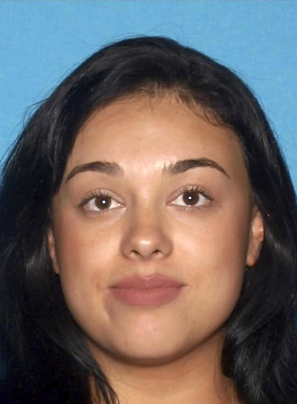 This undated photo provided by the Las Vegas Metropolitan Police Department shows Samantha Moreno Rodriguez. Rodriguez is now sought on a murder warrant in Las Vegas and is suspected in killing her 7-year old son Liam Husted whose body was found near a highway outside Las Vegas 10 days ago. (Las Vegas Metropolitan Police Department via AP)