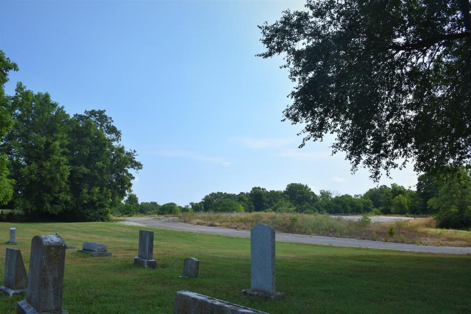 A Franklin property referred to as "The Hill" sits empty overlooking Hillsboro Road and in between Bi-centennial Park and the Mt. Hope and Toussaint L'Ouverture cemeteries on Thursday, July 7, 2022. The currently vacant lot may soon become a workforce and affordable townhome community.
