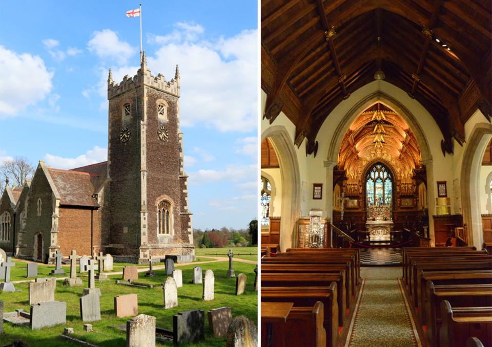 The parish church of St. Mary Magdalene.