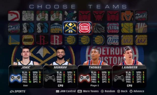 NBA Jam Western Conference Rosters Revealed - Game Informer