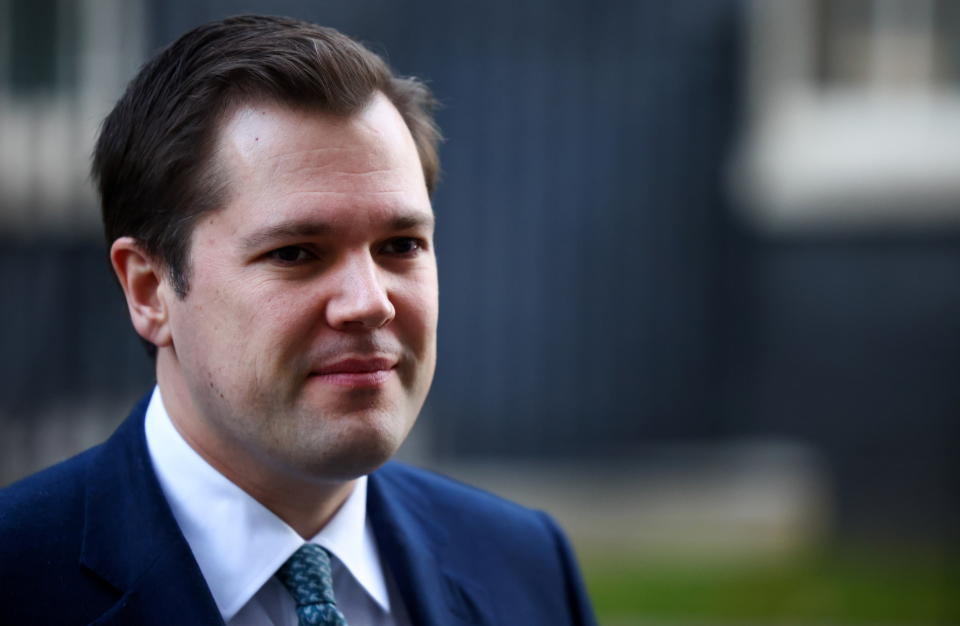 Britain's housing secretary Robert Jenrick. Photo: Henry Nicholls/Reuters