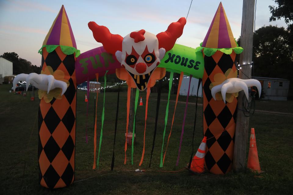 R & P Haunted Farm in Woodlawn, Tennessee draws hundreds to each of their performances in the weeks prior to Halloween 2023.