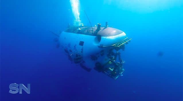 The submersible is capable of travelling to depths of up to 11000 metres.