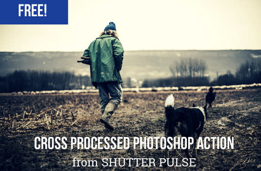 Free Photoshop actions: Cross Processed