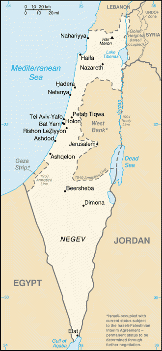 Israel Map