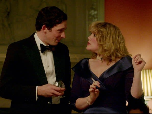 Josh O’Connor as Prince Charles and Emerald Fennell as Camilla Parker Bowles in season four of ‘The Crown' (Netflix)