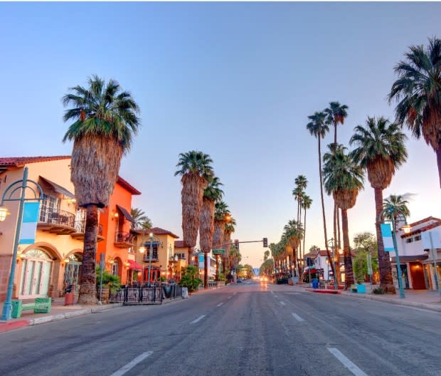 Downtown Palm Springs<p>Dennis Tangney Jr/Getty Images</p>