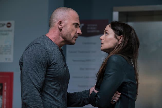 Dominic Purcell and Callies appear in the 2017 revival of 