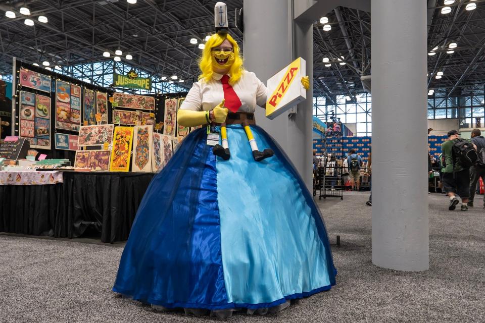 Spongebob cosplay nycc 2021