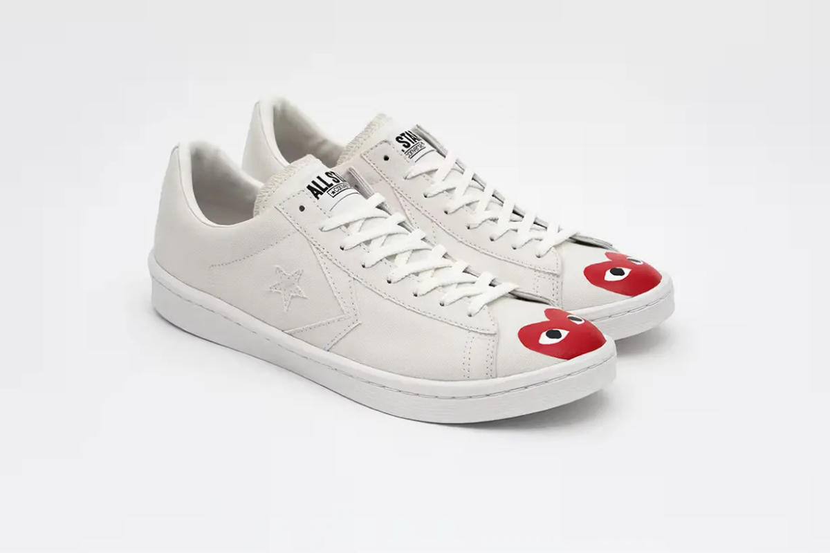 COMME des GARÇONS PLAY x Converse 又來了：心型標誌首次移 