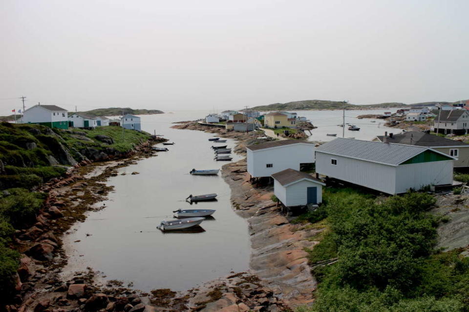 Une anse du village.