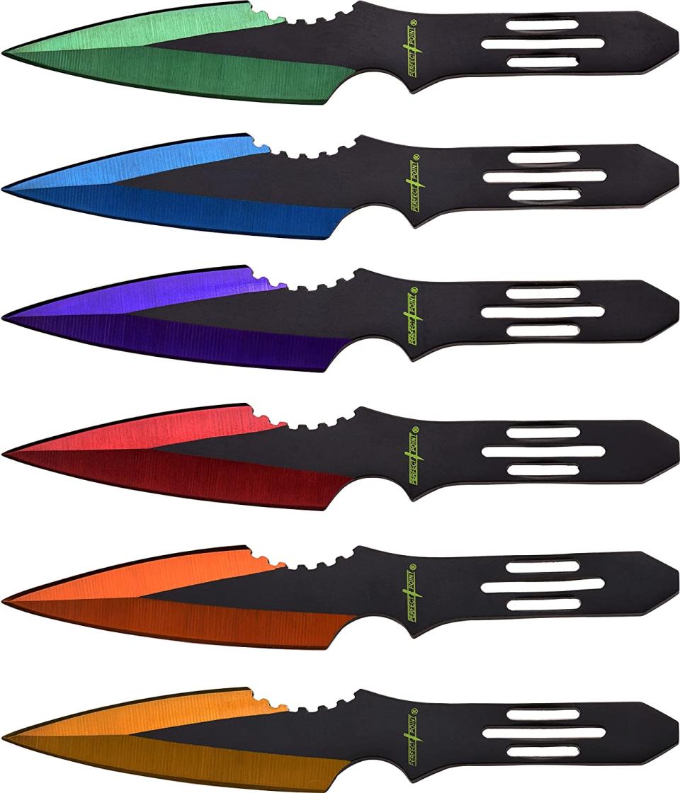 best throwing knives perfect point