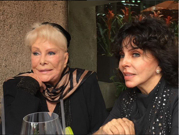 Verónica Castro y su mamá Doña Socorro / Instagram