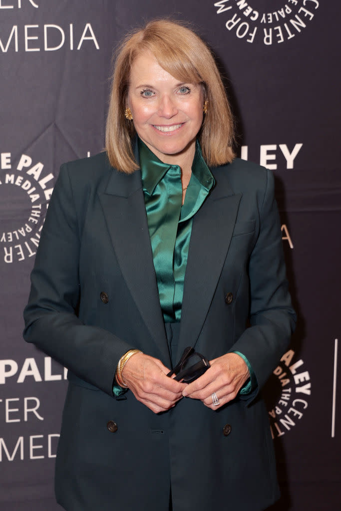 Katie Couric attends PaleyLive NY: “Miracle on the Hudson: How ‘Sully’ And Flight 1549 Inspired a Nation” at Paley Museum on Jan. 11. Getty Images