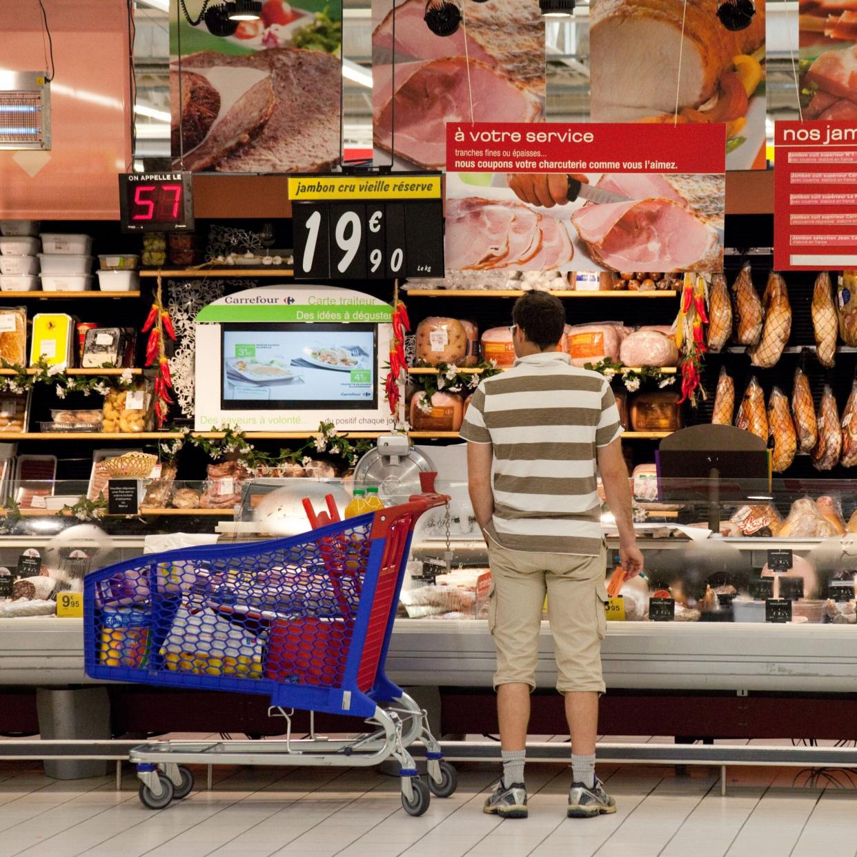 Meat Counter Carrefour