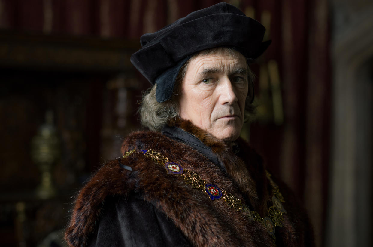  Mark Rylance plays Oliver Cromwell in Wolf Hall: The Mirror and the Light. 