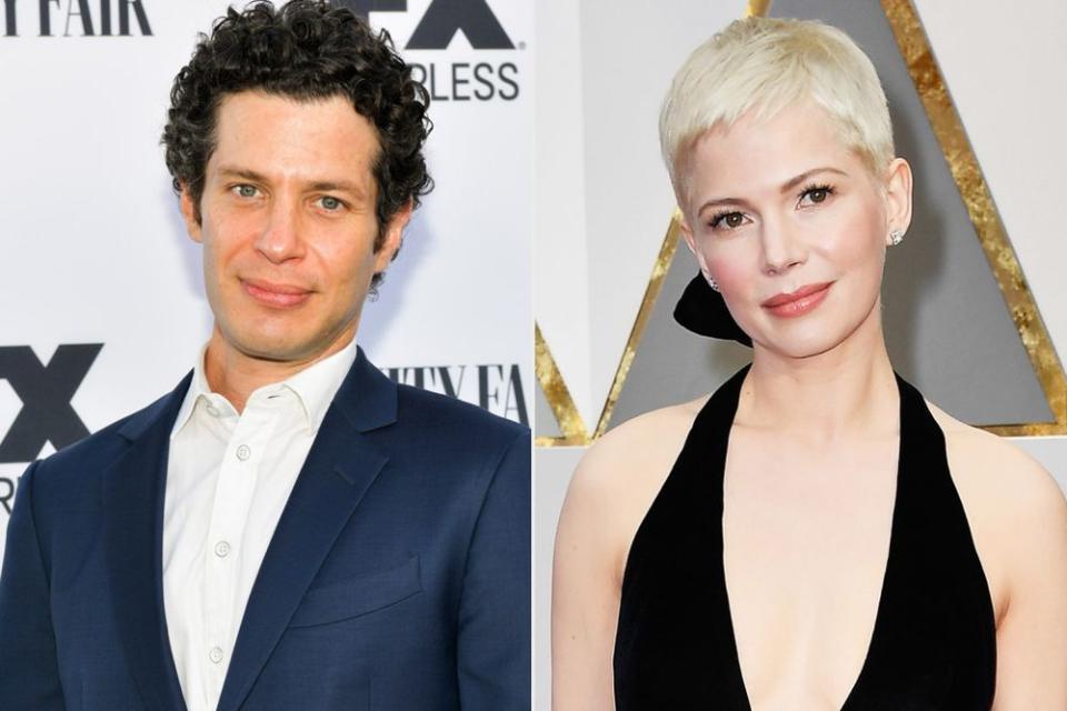 Thomas Kail, Michelle Williams | Rodin Eckenroth/WireImage; Frazer Harrison/Getty Images