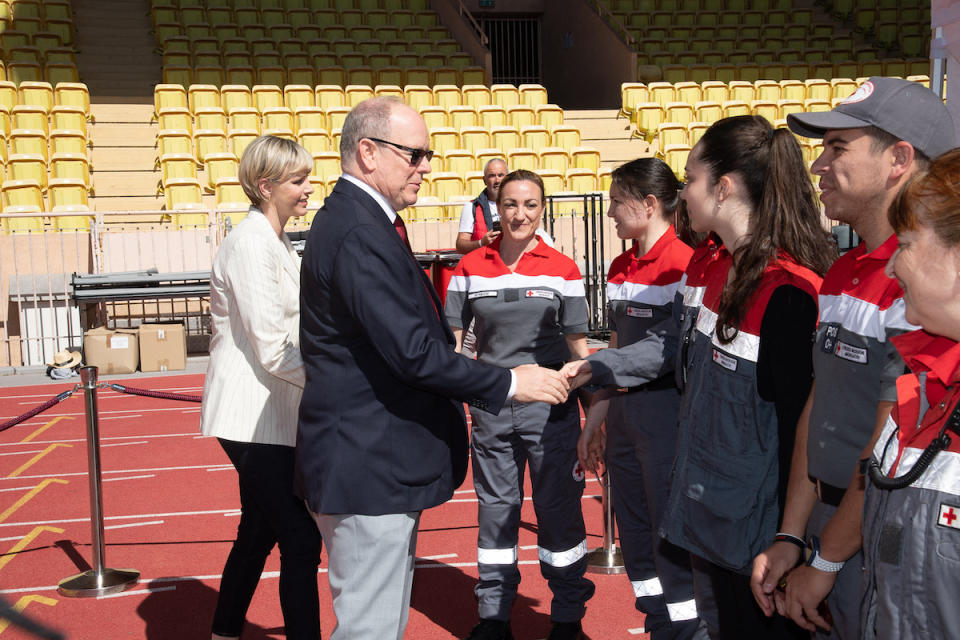 Charlène de Monaco et son mari Albert II