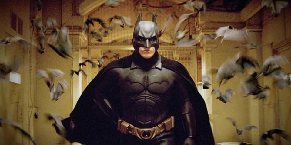 Christian Bale as Bruce Wayne in "Batman Begins"<p>Warner Bros.</p>