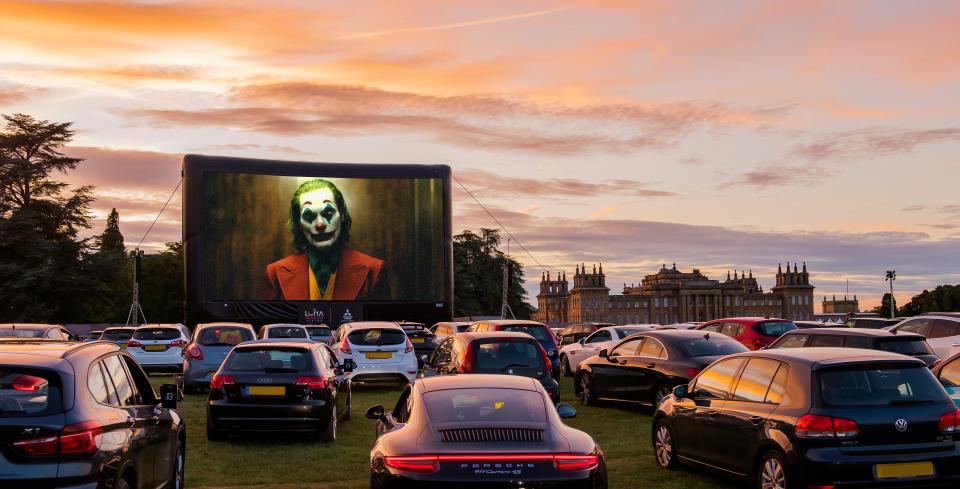 Luna Cinema drive-in at Blenheim