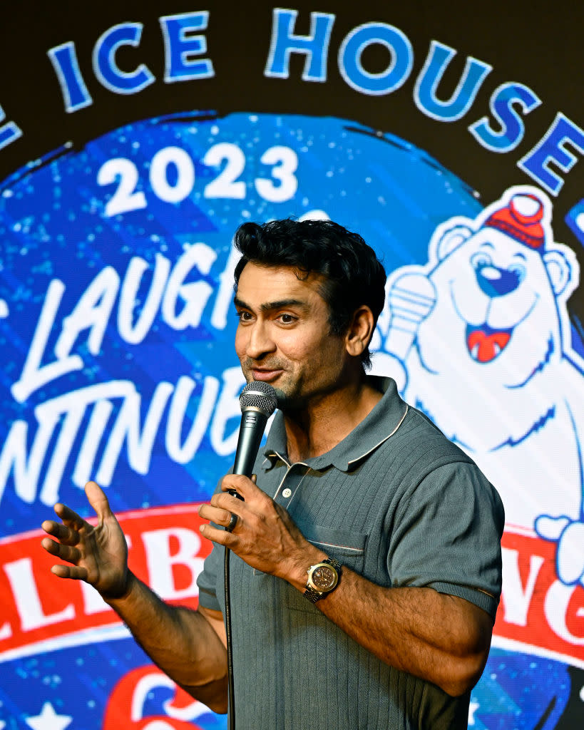 Comedian Kumail Nanjiani performs at The Ice House Comedy Club on November 1 in Pasadena.