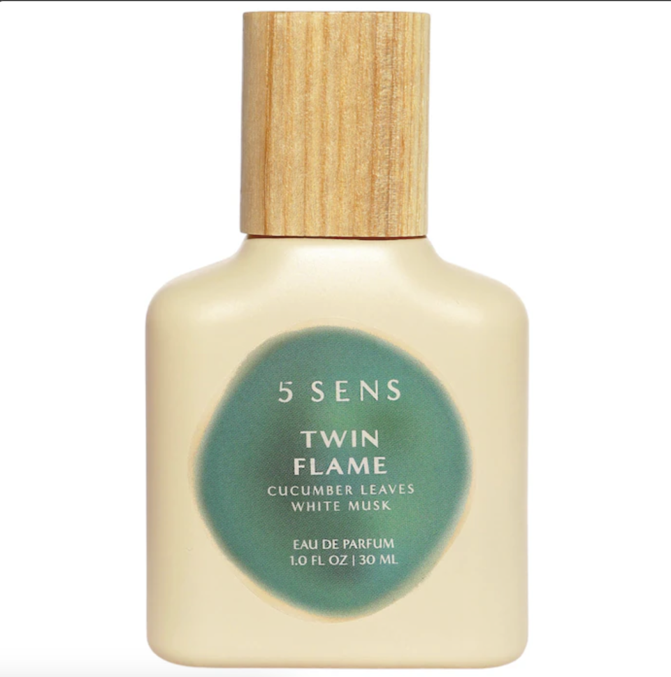 <p><a href="https://go.redirectingat.com?id=74968X1596630&url=https%3A%2F%2Fwww.sephora.com%2Fproduct%2F5-sens-twin-flame-eau-de-parfum-P506241&sref=https%3A%2F%2F" rel="nofollow noopener" target="_blank" data-ylk="slk:Shop Now;elm:context_link;itc:0;sec:content-canvas" class="link ">Shop Now</a></p><p>5 Sens Twin Flame Eau de Parfum</p><p>$52.00</p>