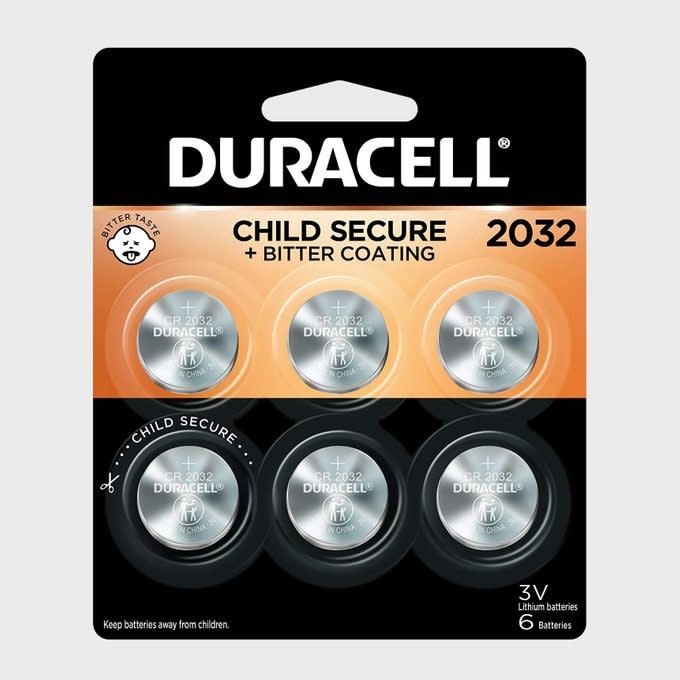 <a href="https://www.amazon.com/Duracell-Discourages-Swallowing-Child-Secure-Long-Lasting/dp/B0855FD9P2/?th=1&tag=readerwp-20" rel="nofollow noopener" target="_blank" data-ylk="slk:Duracell 2032 Lithium Coin Battery 3V;elm:context_link;itc:0;sec:content-canvas" class="link rapid-noclick-resp">Duracell 2032 Lithium Coin Battery 3V</a>