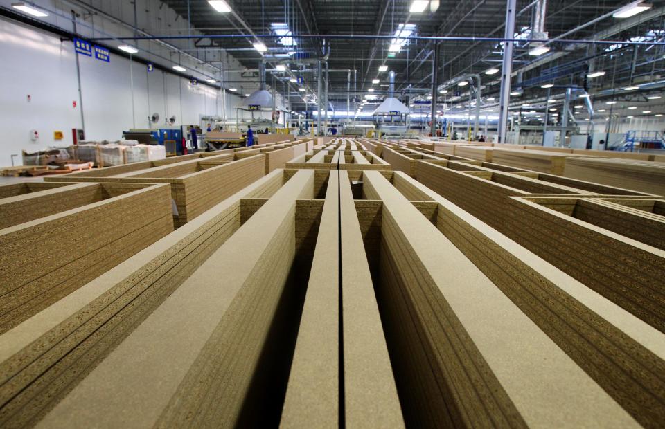 9) A whopping 1% of the Earth's wood supply is used by IKEA.