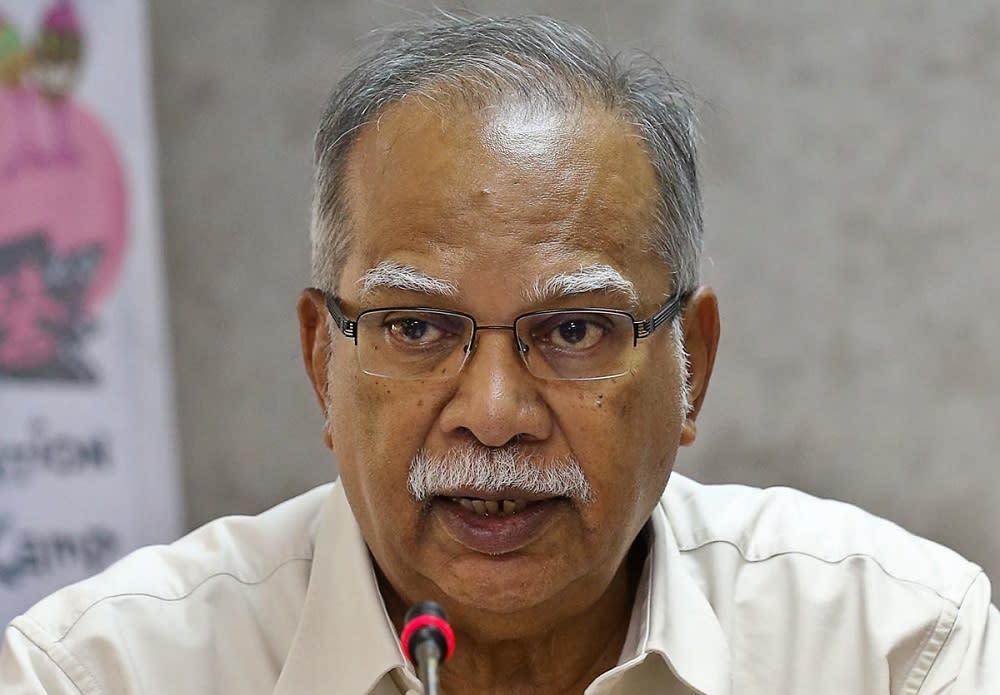 Penang Deputy Chief Minister II P. Ramasamy speaks during a press conference in George Town July 20, 2018. — Picture by Sayuti Zainudin