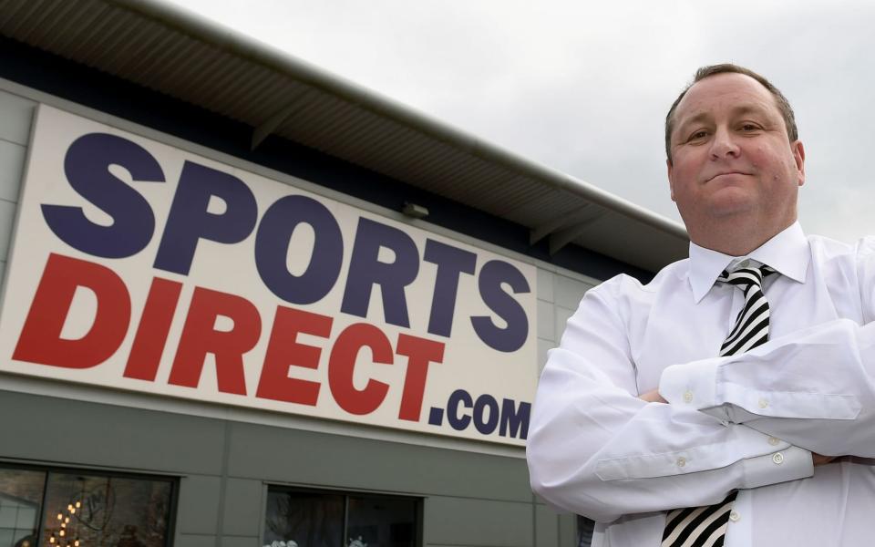 Sports Direct's profits slumped by 73pc  - PA