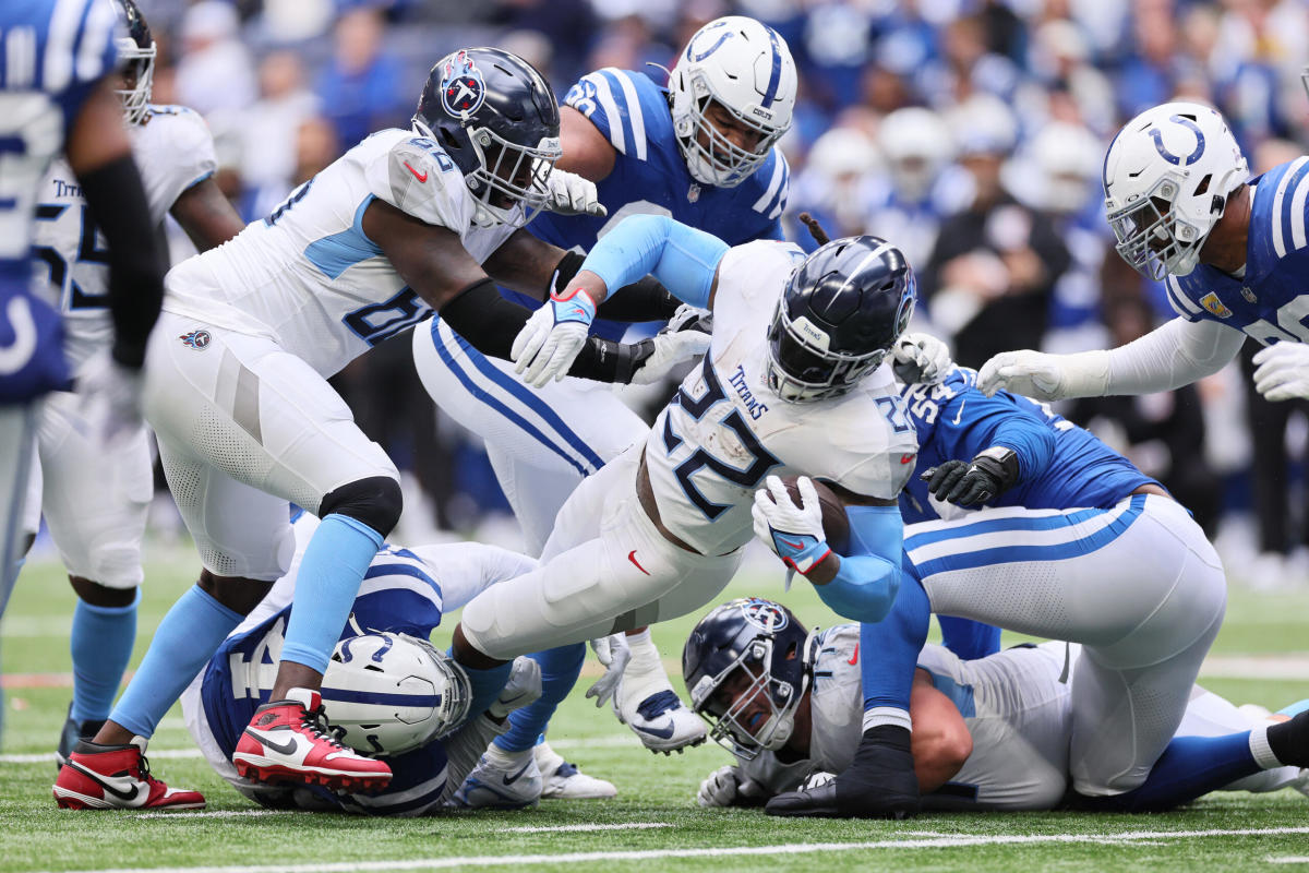 Tennessee Titans score vs Indianapolis Colts: Live updates in AFC South