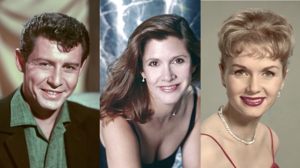 Eddie Fisher, Carrie Fisher, Debbie Reynolds