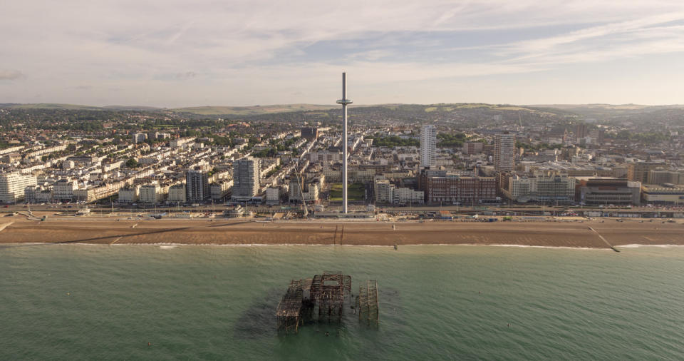 Panoramic views: The i360 is the thinnest ‘tall tower’ in the world.