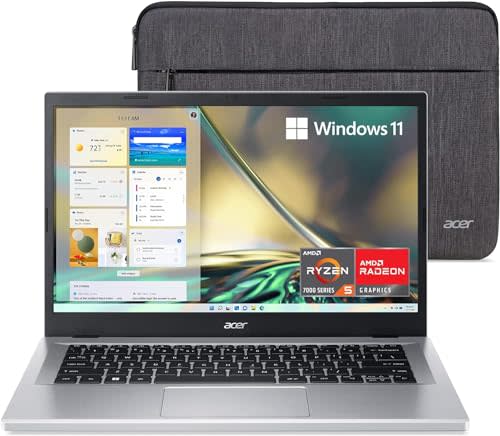 Acer Aspire 3 A314-23P-R3QA Slim Laptop | 14.0" Full HD IPS Display | AMD Ryzen 5 7520U Quad-Co…